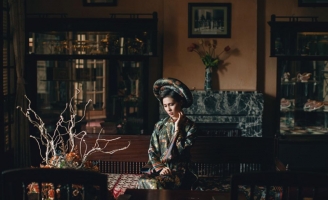 BST Đại sứ áo dài của NTK Việt Hùng lộng lẫy cùng Hoa hậu Huyền Trân, Lâm Thu Hồng