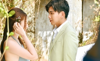 Hồ Quang Hiếu thấy thích khi diện đồ cưới với Thiên An