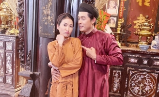 Hòa Hiệp tái ngộ Quỳnh Lam trong phim cổ trang 