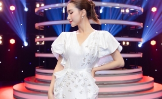 Hòa Minzy diện váy 130 triệu ngồi ghế giám khảo Gương mặt thân quen 2022