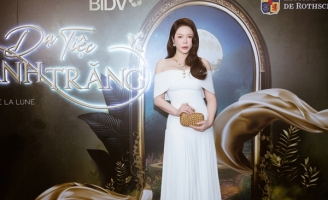 Lý Nhã Kỳ đeo trang sức kim cương 20 tỉ đồng dự sự kiện