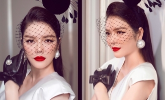 Lý Nhã Kỳ diễn vedette trong show của NTK Thanh Huỳnh