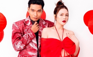 Lý Nhã Kỳ gây bất ngờ khi kết hợp cùng Wowy trong bộ ảnh đầu xuân