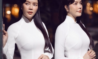 Lý Nhã Kỳ nền nã thanh lịch dự khai mạc Lễ hội áo dài