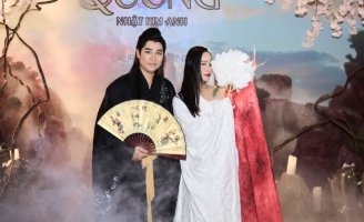 Nhật Kim Anh trang điểm “nửa thiện nửa ác