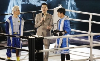 Thiên Vương chiến thắng thuyết phục Nguyễn Văn Chung ở sàn đấu Nhà Vô Địch