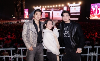 Thu Trang đưa 2 nam chính 